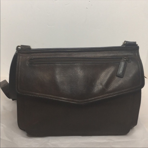 Fossil leather Briefcase/Shoulder bag - Picture 3 of 11